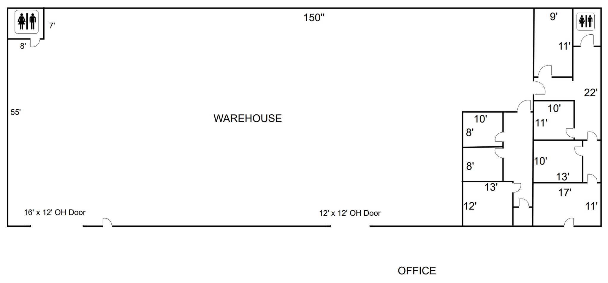 900 Utility Rd, Sanger, TX for lease Floor Plan- Image 1 of 12