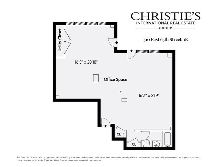 310 E 65th St, New York, NY à louer - Plan d’étage - Image 2 de 8