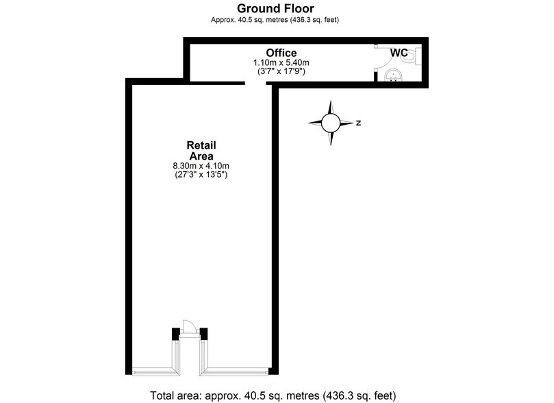 58 Hyde Rd, Paignton à louer - Plan d’étage - Image 3 de 3
