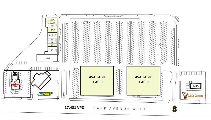 Park Ave W, Mansfield, OH for lease - Building Photo - Image 1 of 1