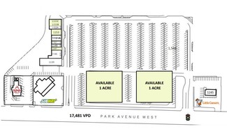 Plus de détails pour Park Ave W, Mansfield, OH - Terrain à louer