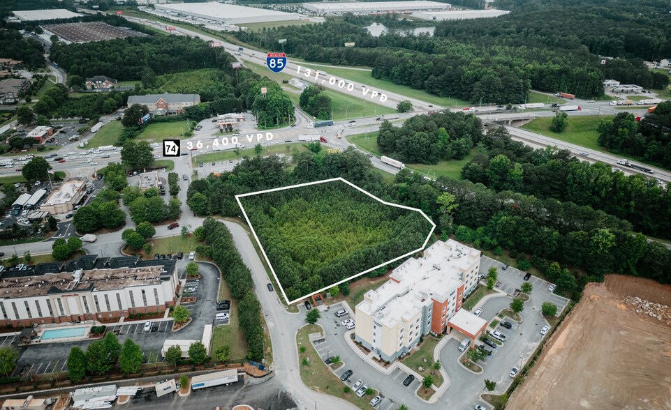 Senoia Rd, Fairburn, GA for sale - Aerial - Image 1 of 4