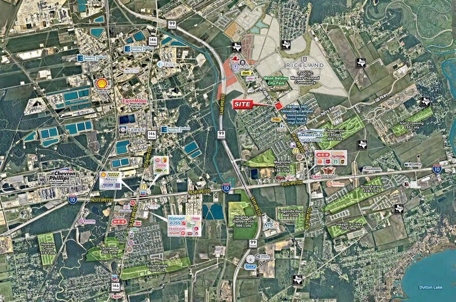 10440 Eagle Dr, Mont Belvieu, TX à louer - Aérien - Image 3 de 5