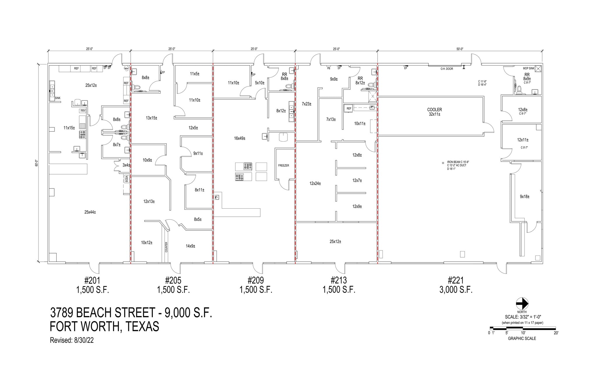 3649-3661 N Beach St, Fort Worth, TX for lease Site Plan- Image 1 of 2