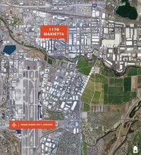 1100-1170 Marietta Way, Sparks, NV - Aerial  map view - Image1