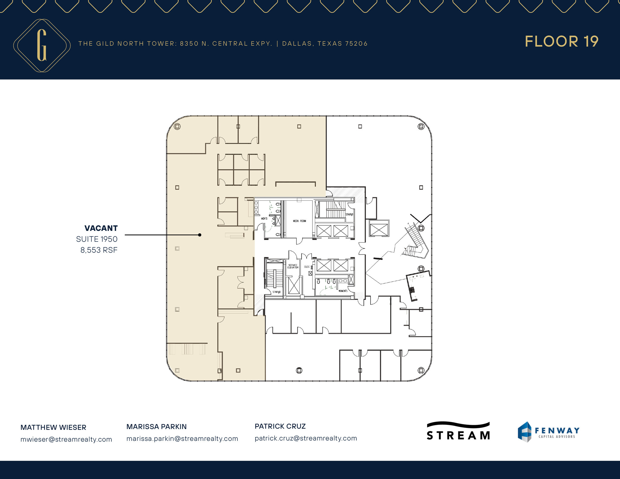 8350 N Central Expy, Dallas, TX for lease Floor Plan- Image 1 of 1