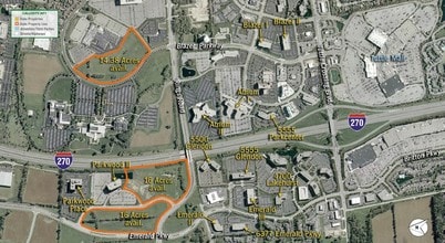 6500 Emerald Pky, Dublin, OH - AERIAL  map view