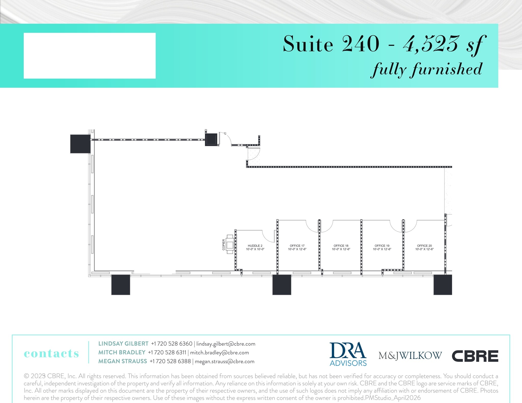 4500 S Cherry Creek Dr, Denver, CO for lease Site Plan- Image 1 of 1