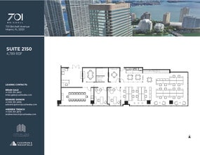 701 Brickell Ave, Miami, FL for lease Floor Plan- Image 1 of 1