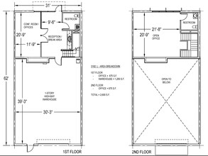 10400 Frisco St, Frisco, TX for lease Typical Floor Plan- Image 2 of 2