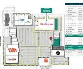 6702-6852 Greenfield Rd, West Allis, WI à louer Plan de site- Image 1 de 1