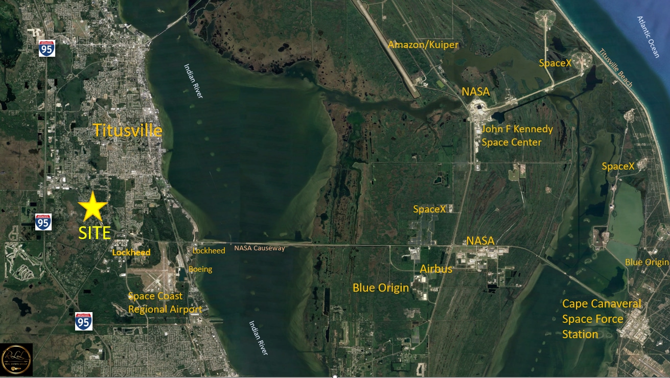 2021 Breezy Hill Ln, Titusville, FL à vendre Aérien- Image 1 de 3