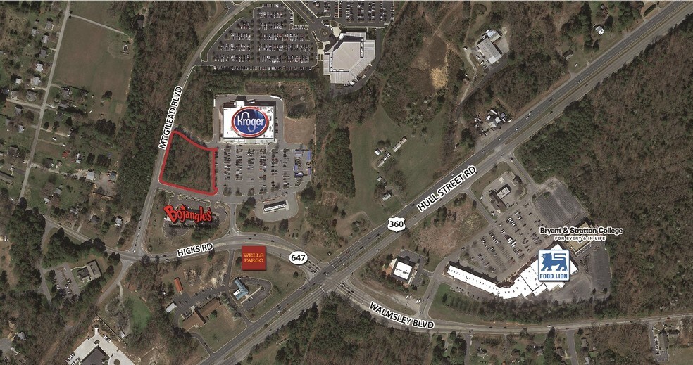 2801 Hicks Rd, North Chesterfield, VA à louer - Aérien - Image 1 de 2