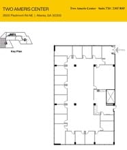 3500 Piedmont Rd NE, Atlanta, GA à louer Plan d’étage- Image 1 de 1
