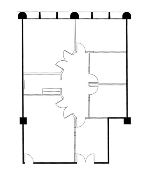 333 W Santa Clara St, San Jose, CA à louer Plan d’étage- Image 1 de 1