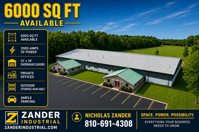 Plus de détails pour 10809-10823 Plaza Dr, Whitmore Lake, MI - Industriel à louer