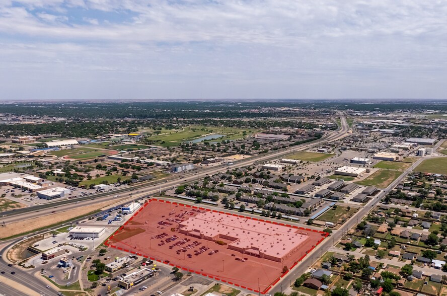 2002 W Loop 289, Lubbock, TX for lease - Aerial - Image 1 of 5