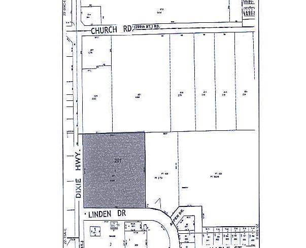 NEC S Dixie Hwy & Linden Dr, Beecher, IL for sale - Plat Map - Image 2 of 2