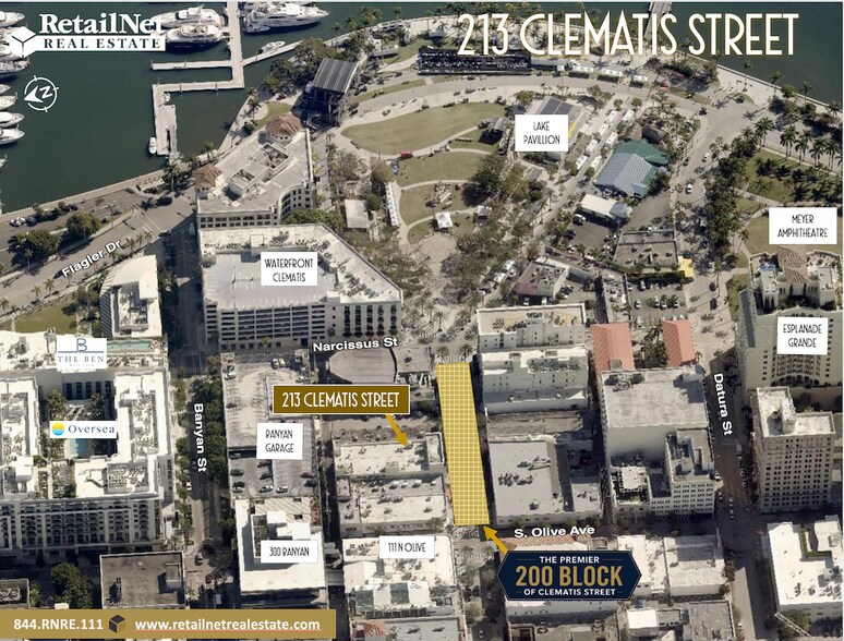213 Clematis St, West Palm Beach, FL à louer - Photo du bâtiment - Image 3 de 15