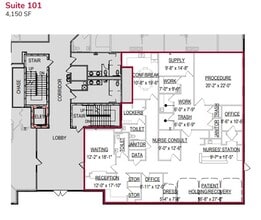 7425 Janes Ave, Woodridge, IL for lease Floor Plan- Image 1 of 1