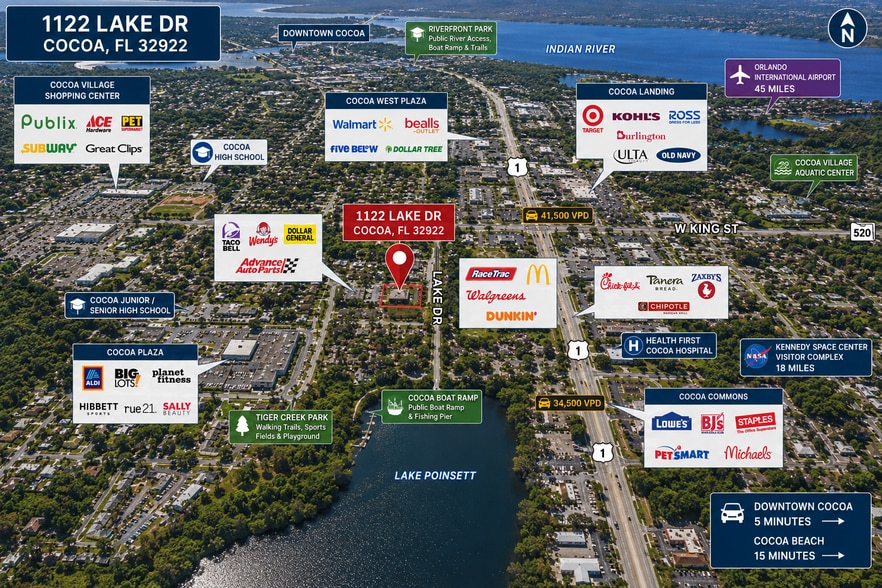 1122 Lake Dr, Cocoa, FL for sale - Building Photo - Image 2 of 21