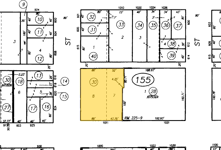 1001 G St, Sacramento, CA for sale Plat Map- Image 1 of 1