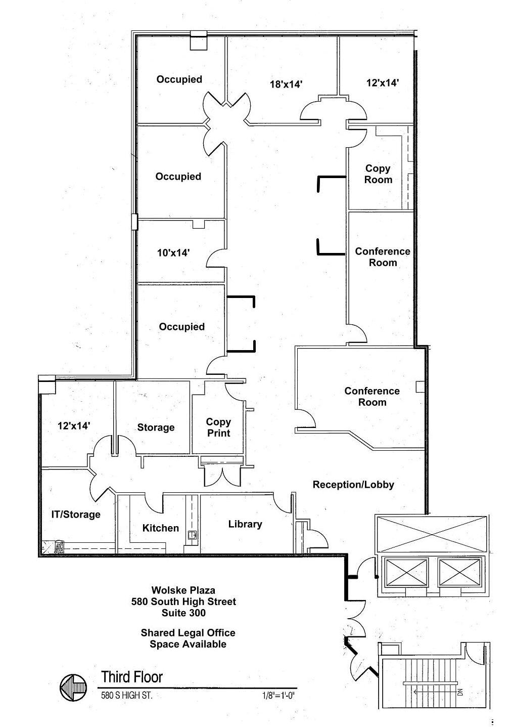 580 S High St, Columbus, OH for lease Floor Plan- Image 1 of 13