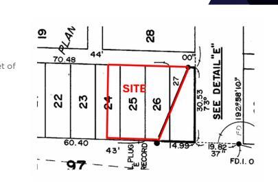 9652 108A Ave, Edmonton, AB à vendre Plan de site- Image 1 de 2