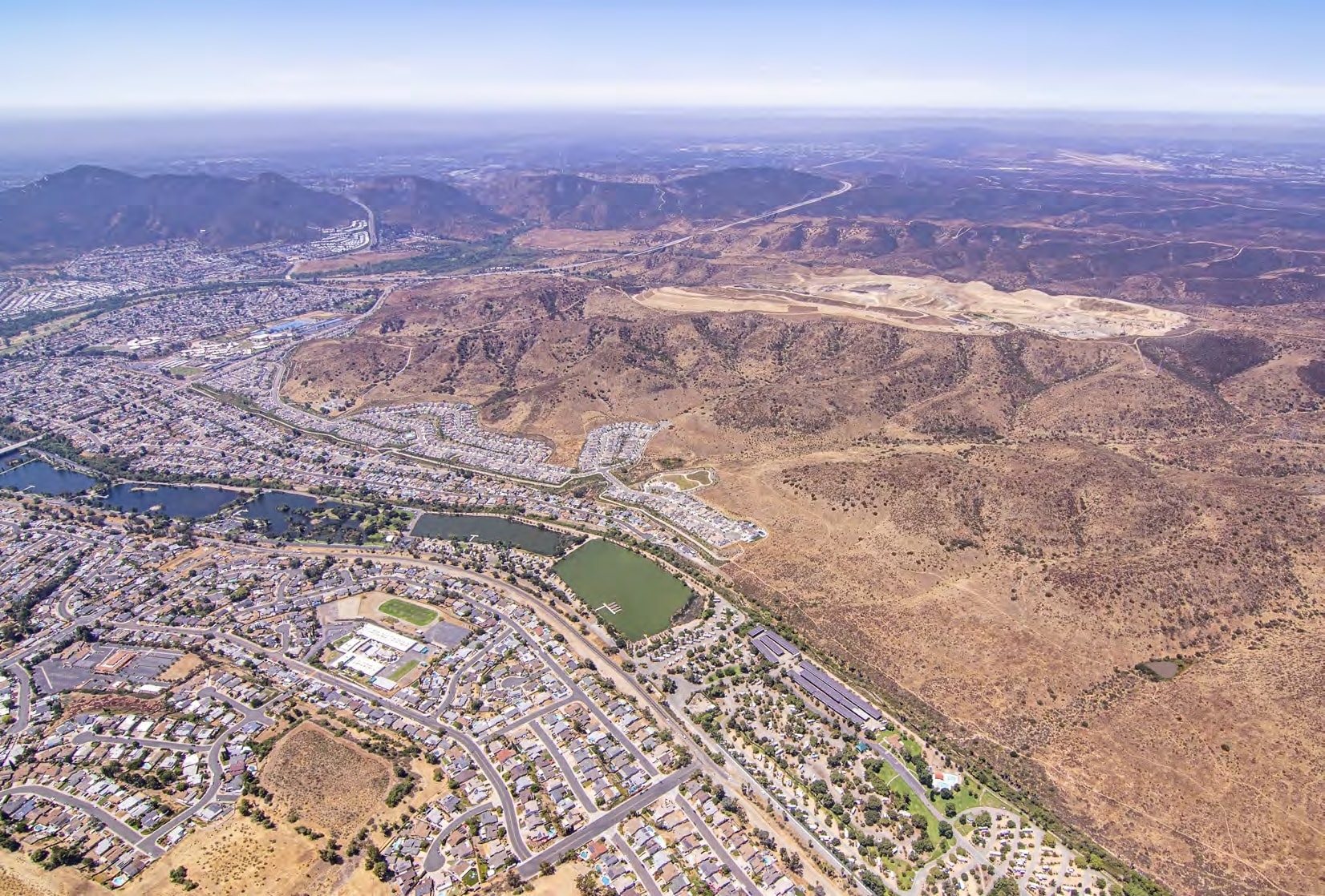 9124 Trailmark Way, Santee, CA for sale Aerial- Image 1 of 2