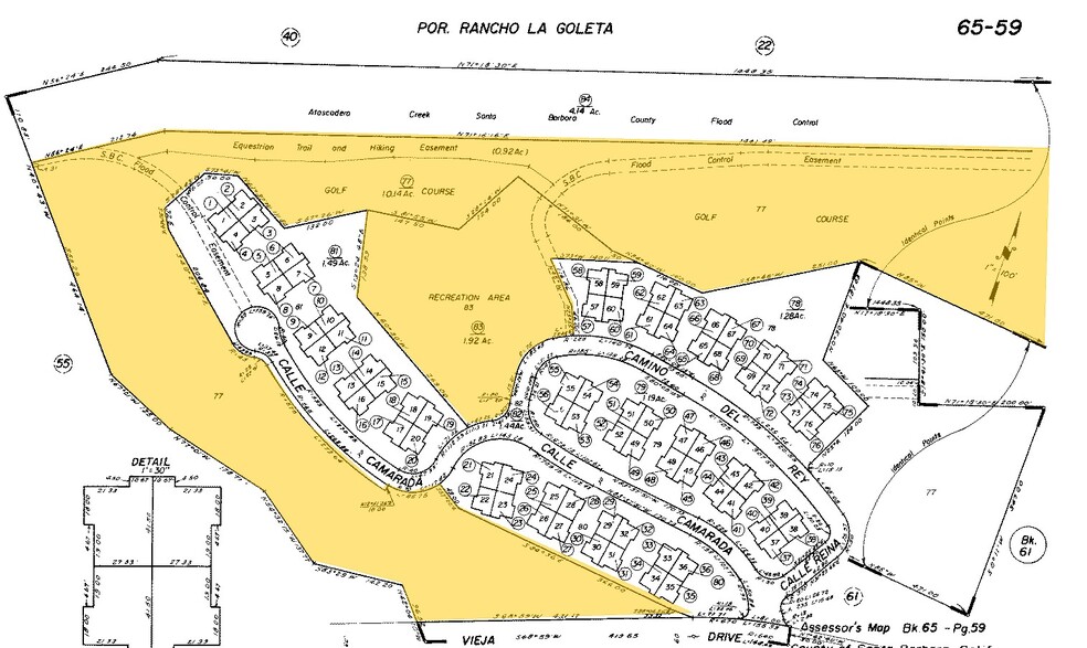 4760 Calle Camarada, Santa Barbara, CA for sale - Plat Map - Image 3 of 33