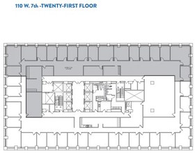 110 W 7th St S, Tulsa, OK for lease Floor Plan- Image 1 of 1