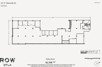 777 S Alameda St, Los Angeles, CA for lease Floor Plan- Image 1 of 1