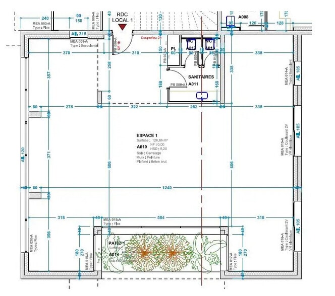 Office in Gardanne for lease - Floor Plan - Image 3 of 5