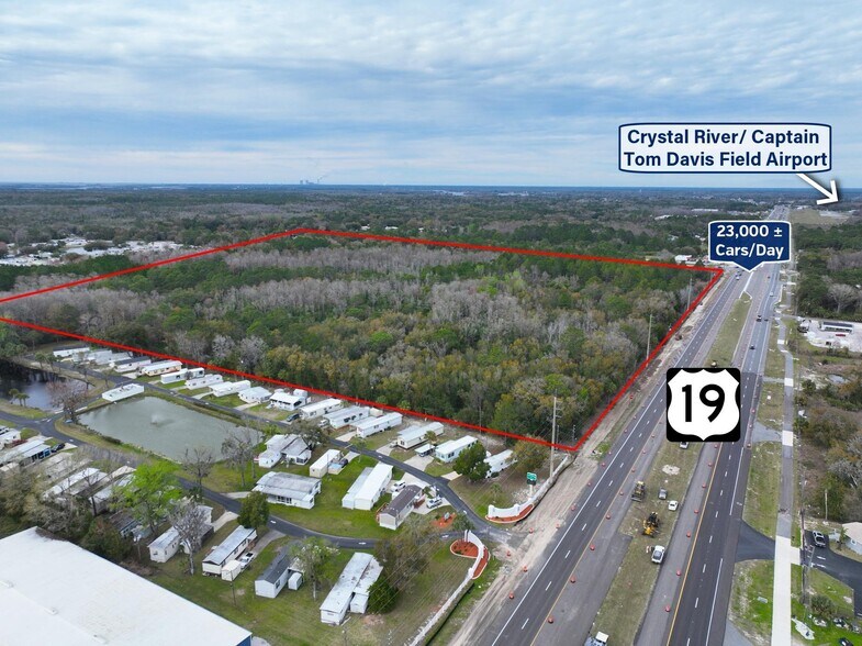 534 S Suncoast blvd, Homosassa, FL à vendre - Aérien - Image 2 de 9