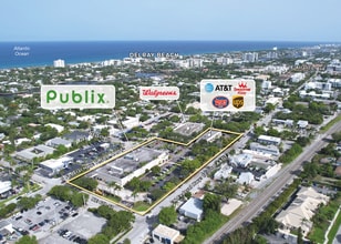 555 NE 5th Ave, Delray Beach, FL - Aerial map view