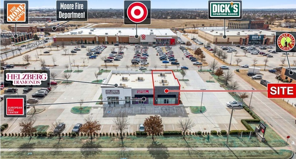740 SW 19th St, Moore, OK à louer - Photo du bâtiment - Image 1 de 10