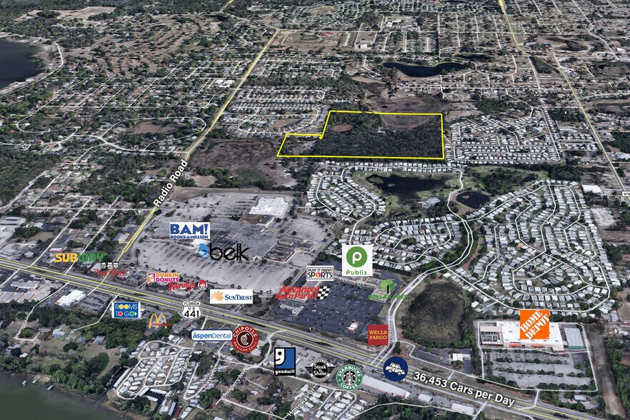 33116 Radio Rd, Leesburg, FL à vendre - Aérien - Image 1 de 13