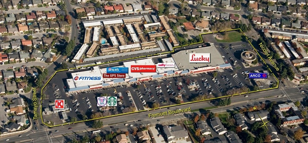 35500-35900 Fremont Blvd, Fremont, CA for lease - Aerial - Image 3 of 6