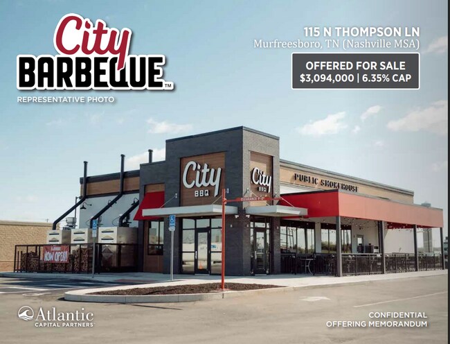 Plus de détails pour 115 N Thompson Ln, Murfreesboro, TN - Commerce de détail à vendre