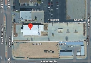 1458-A N Lee Trevino Dr, El Paso, TX - Aerial  map view