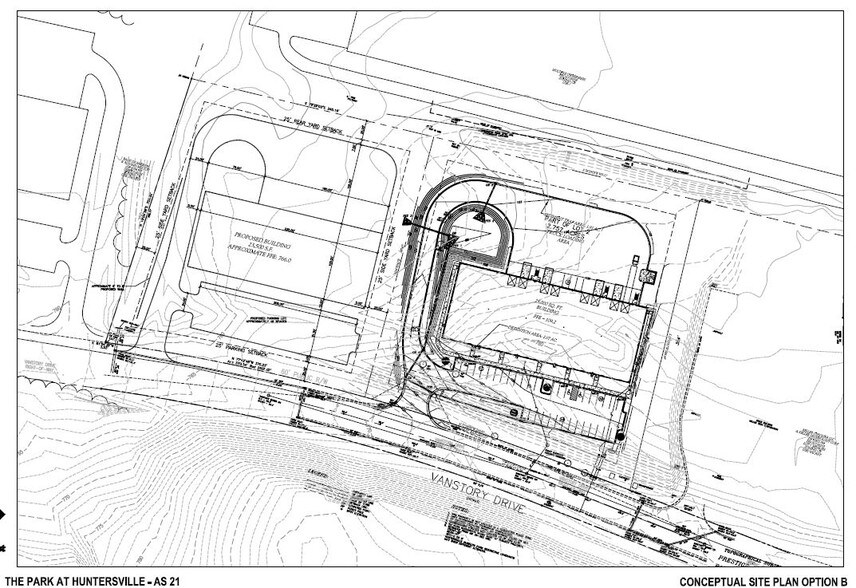 11845 Vanstory Dr, Huntersville, NC for lease - Site Plan - Image 2 of 3