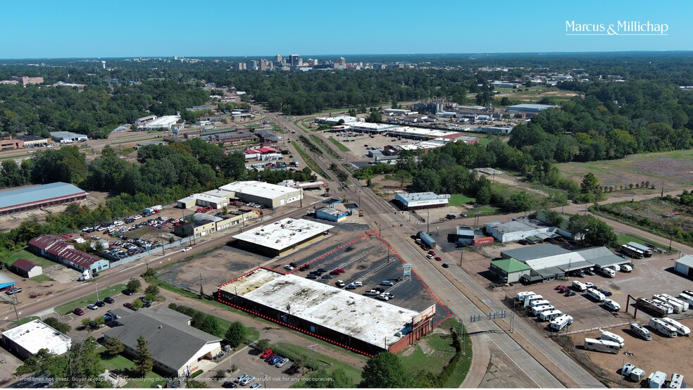 1819-1835 University Blvd blvd, Jackson, MS à vendre - Photo du bâtiment - Image 3 de 4