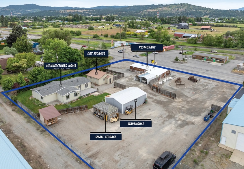 24706 E Wellesley Ave, Otis Orchards, WA for sale - Aerial - Image 2 of 19