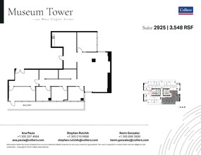 150 W Flagler St, Miami, FL à louer Plan d  tage- Image 1 de 1