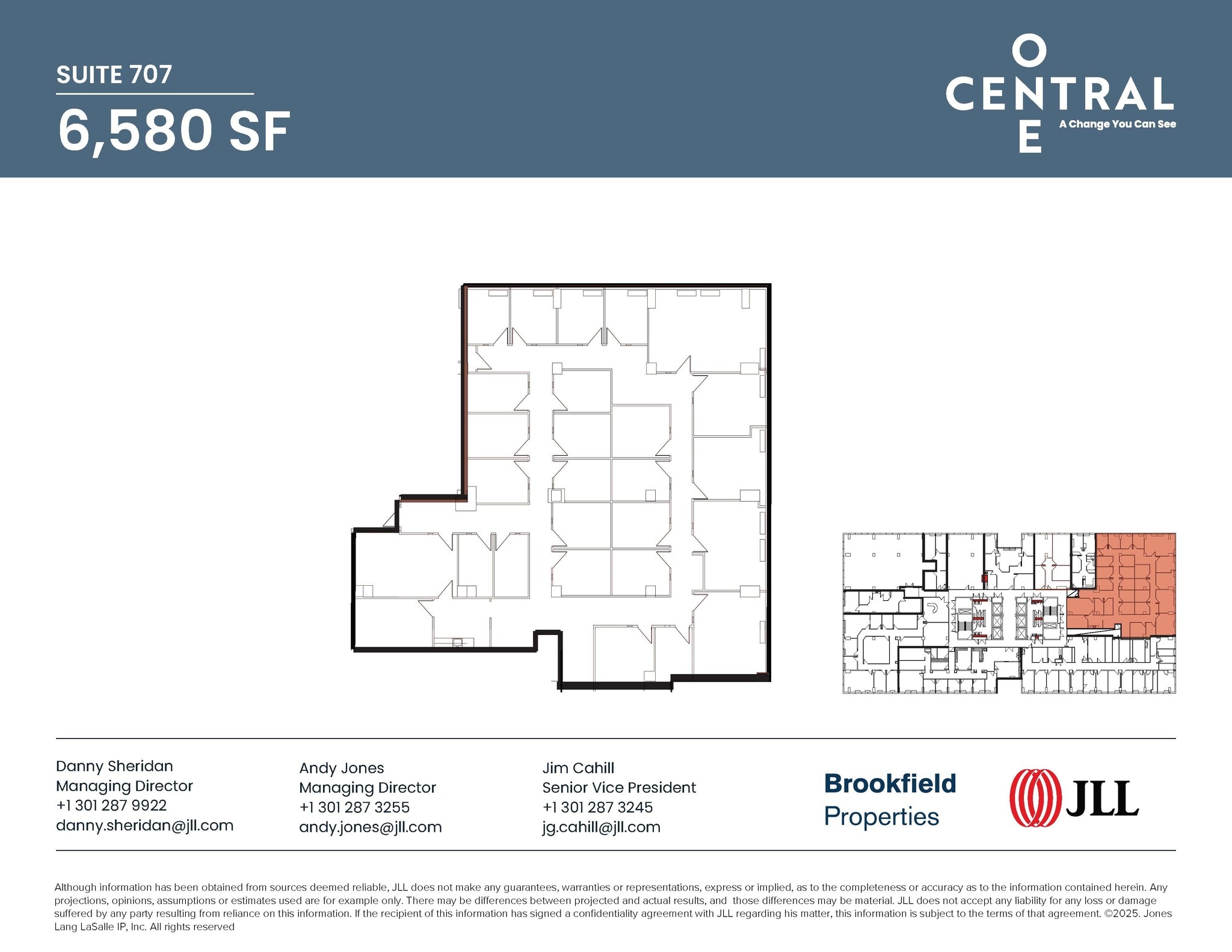 11300 Rockville Pike, North Bethesda, MD à louer Plan d’étage- Image 1 de 2