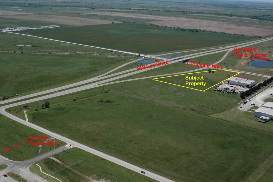 1118 SW Goodyear Blvd, Lawton, OK à vendre - Aérien - Image 2 de 3