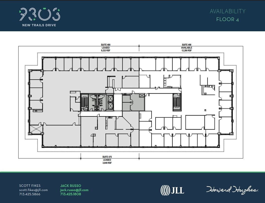 9303 New Trails Dr, The Woodlands, TX à louer Plan d’étage- Image 1 de 1