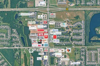 3931 N Ridge Rd, Wichita, KS - Aerial map view