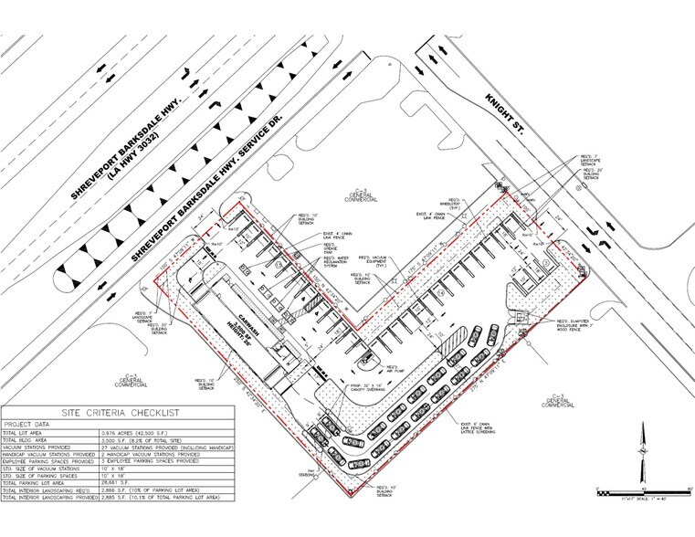 1047 Shreveport Barksdale Hwy, Shreveport, LA à vendre - Plan de site - Image 1 de 1