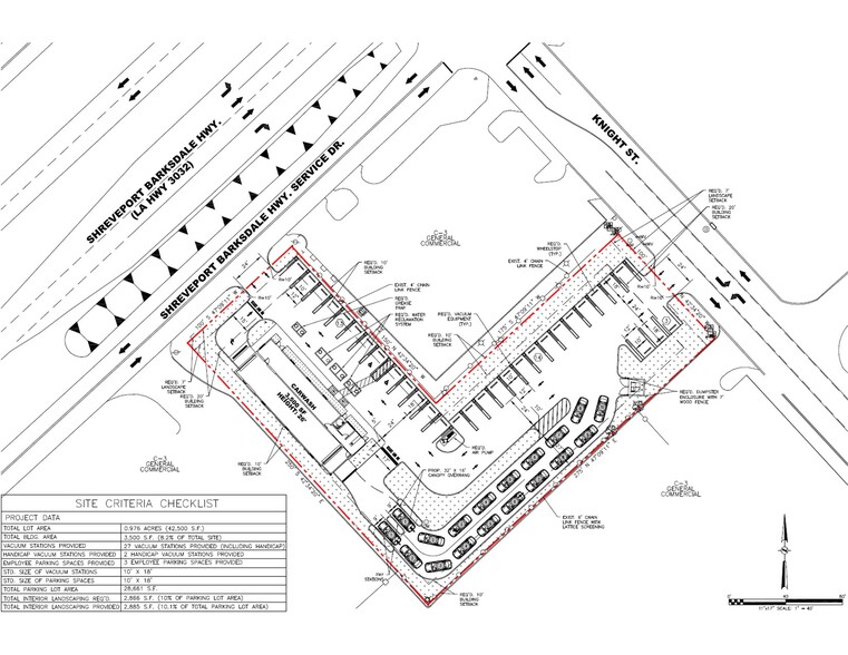 1047 Shreveport Barksdale Hwy, Shreveport, LA for sale - Site Plan - Image 1 of 1